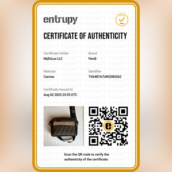 Authentic Fendi Black Forever Fendi East/West Messenger Bag w/COA - Picture 2 of 14